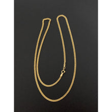 Load image into Gallery viewer, 18K Gold Necklace Chain Curb 18 inches 2.54 grams - Rafant
