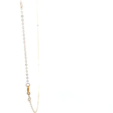 Load image into Gallery viewer, 18K Gold Necklace Chain Cable Link Star Pendant 1.37 grams - Rafant
