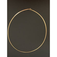 Load image into Gallery viewer, 18K Gold Necklace Omega Soft Mesh Flexible Size 17.75 inches 1.27 grams - Rafant
