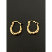 Load image into Gallery viewer, 18K Gold Earrings Hoops Loops Small 1.28 grams - Rafant
