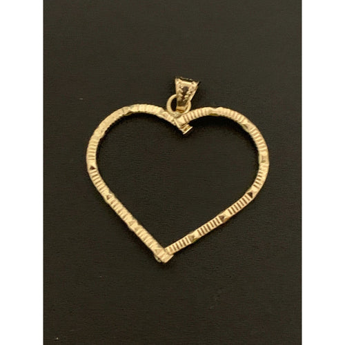 18K Gold Pendant Heart - Rafant