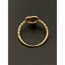 Load image into Gallery viewer, 18K Yellow Gold Ring Heart Size 5 - Rafant
