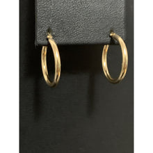 Load image into Gallery viewer, 18K Yellow Gold Earrings Hoops Loops - Rafant
