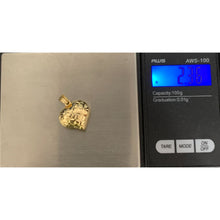 Load image into Gallery viewer, 18K Gold Pendant Heart Puffed 2.36 grams - Rafant
