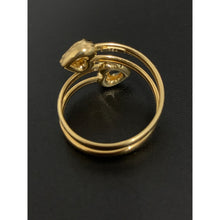 Load image into Gallery viewer, 18K Yellow Gold Ring Heart Size 7 - Rafant
