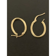 Load image into Gallery viewer, 18K Gold Earrings Hoops Loops Small 1.03 grams - Rafant
