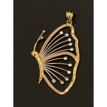 Load image into Gallery viewer, 18K Gold Pendant Butterfly 2.35 grams - Rafant
