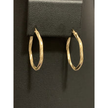 Load image into Gallery viewer, 18K Gold Gold Earrings Hoops Loops 1.32 grams - Rafant
