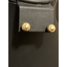 Load image into Gallery viewer, 18K Gold Earrings Stud Balls 0.98 grams - Rafant
