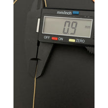 Load image into Gallery viewer, 18K Gold Necklace Chain 17.25 inches with Mother Mary Pendant 1.70 grams - Rafant
