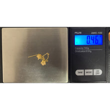 Load image into Gallery viewer, 18K Gold Japan Flower Earrings Threader 0.46 grams - Rafant
