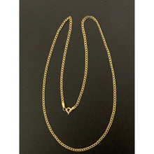 Load image into Gallery viewer, 18K Yellow Gold Necklace Chain Curb 18 inches 1.83 grams - Rafant
