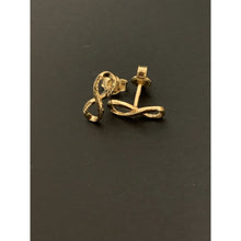 Load image into Gallery viewer, 18K Gold Earrings Infinity 1.46 grams Small - Rafant
