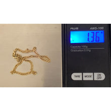Load image into Gallery viewer, 18K Gold Chain Bracelet 7.5 inches 1.36 grams - Rafant
