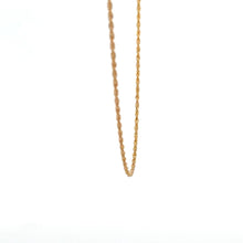 Load image into Gallery viewer, 18K Gold Necklace Chain Rope 16 inches 0.83 grams - Rafant
