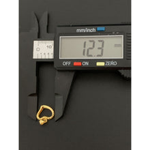 Load image into Gallery viewer, 18K Gold Pendant Open Heart 0.44 grams - Rafant
