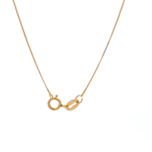 Load image into Gallery viewer, 18K Gold Necklace Chain Box 18&quot; Tiny Beads 1.22 grams - Rafant
