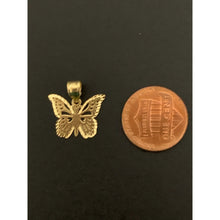Load image into Gallery viewer, 18K Gold Pendant Butterfly 0.93 grams - Rafant
