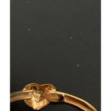 Load image into Gallery viewer, 18K Gold Ring Heart 0.55 grams Size 9.5 - Rafant
