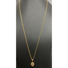 Load image into Gallery viewer, 18K Gold Necklace Chain 27.5 inches Pendant - Rafant
