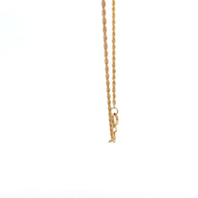 Load image into Gallery viewer, 18K Gold Necklace Chain Rope 16 inches 0.83 grams - Rafant
