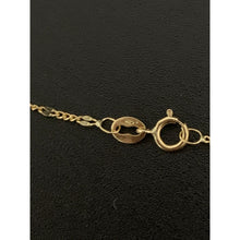 Load image into Gallery viewer, 18K Gold Necklace Chain 16 inches  with Fairy Pendant 1.70 grams - Rafant
