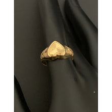 Load image into Gallery viewer, 18K Gold Ring Heart 1.27 grams Size 8.75 - Rafant
