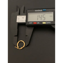 Load image into Gallery viewer, 18K Gold Earrings Hoops Loops Small 0.87 grams - Rafant
