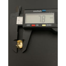 Load image into Gallery viewer, 18K Gold Earrings French Clips Tricolor 1.23 grams - Rafant
