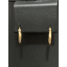 Load image into Gallery viewer, 18K Gold Earrings Hoops Loops 0.84 grams - Rafant
