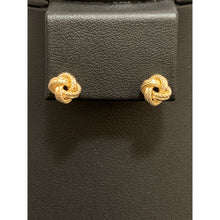 Load image into Gallery viewer, 18K Gold Earrings and Pendants Knot Set - Rafant
