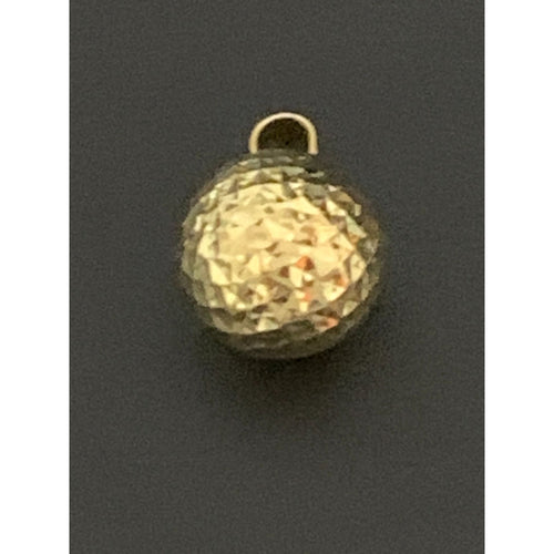 18K Gold Pendant Ball 1.23 grams - Rafant