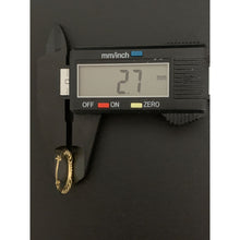 Load image into Gallery viewer, 18K Gold Earrings Hoops Loops 1.72 grams - Rafant
