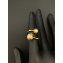 Load image into Gallery viewer, 18K Gold Ring Double Balls 1.48 grams Size 6 - Rafant
