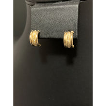Load image into Gallery viewer, 18K Gold Earrings Stud Post 1.03 grams - Rafant
