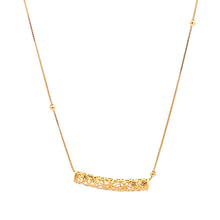 Load image into Gallery viewer, 18K Yellow Gold Necklace Chain 17.75 inches Pendant Tube  1.71 grams - Rafant
