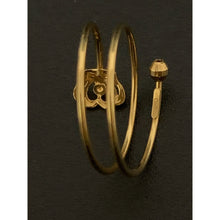 Load image into Gallery viewer, 18K Gold Rings Spiral Crown 1.18 grams Size 7.5 - Rafant
