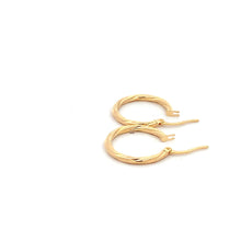 Load image into Gallery viewer, 18K Yellow Gold Earrings Hoops 1 gram - Rafant
