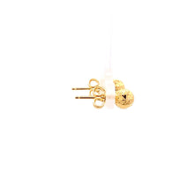 Load image into Gallery viewer, 18K Yellow Gold Earrings Stud Ball 1.01 grams Small - Rafant

