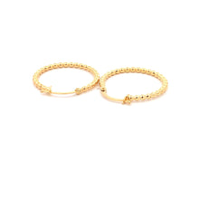 Load image into Gallery viewer, 18K Yellow Gold Earrings Hoops 2.31 grams - Rafant

