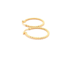 Load image into Gallery viewer, 18K Yellow Gold Earrings Hoops 2.31 grams - Rafant
