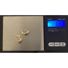 Load image into Gallery viewer, 18K Gold Earrings French Clips 1.31 grams - Rafant
