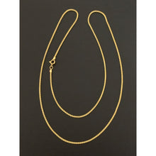 Load image into Gallery viewer, 18K Gold Necklace Chain Popcorn 20 inches 1.96 grams - Rafant
