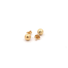 Load image into Gallery viewer, 18K Yellow Gold Earrings Studs Balls Polished 0.96 grams - Rafant
