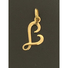 Load image into Gallery viewer, 18K Gold Pendant Letter L 0.74 grams - Rafant
