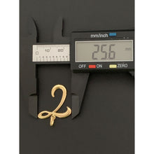 Load image into Gallery viewer, 18K Gold Pendant Letter T 1.31 grams - Rafant
