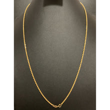 Load image into Gallery viewer, 18K Gold Necklace Chain Rope 24 inches 2.50 grams - Rafant
