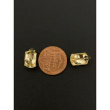 Load image into Gallery viewer, 18K Gold Earrings French Clips Tricolor 1.23 grams - Rafant
