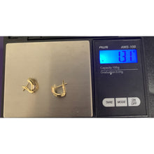 Load image into Gallery viewer, 18K Gold Earrings French Clips 1.31 grams - Rafant
