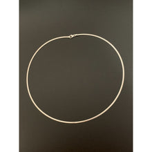 Load image into Gallery viewer, 18K Gold Necklace Soft Omega 2.79 grams 18 inches Two Tone White Gold Yellow Gold - Rafant
